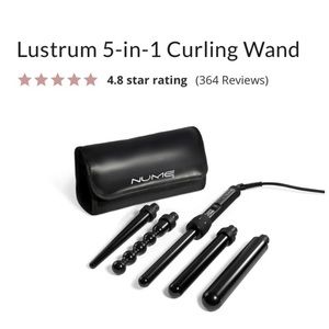 Nume Lustrum 5-in-1 Curling Wand Set (Tourmaline)